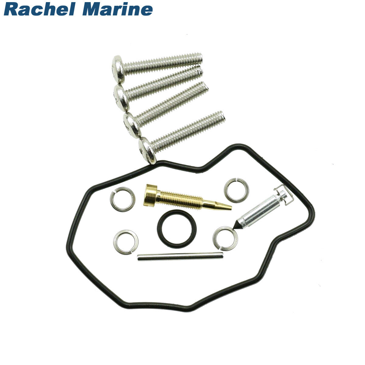 Carburetor Repair Kit for Yamaha 4HP 5HP Outboard Motor (Year Range)