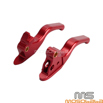 Red Brake Clutch Hand Levers for Harley Softail Slim FLSL FXBB (2018-2023)
