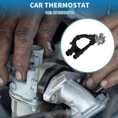 Car Thermostat No. 2742000715 for Mercedes-Benz Metris (2016–2019) Aluminum Alloy