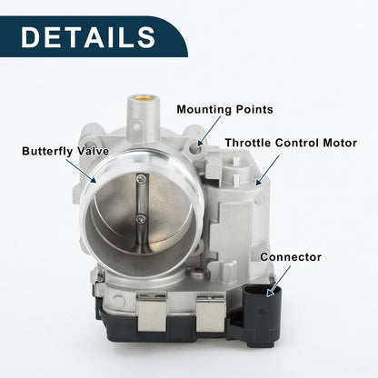 Throttle Body Actuator No.03C133062D for Audi, Seat, Skoda, VW Touran (2003–2015)