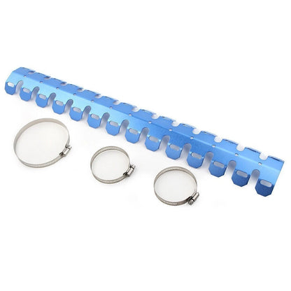 Throttle Cable Adjuster for Universal Motorcycle (90) - Blue Aluminum