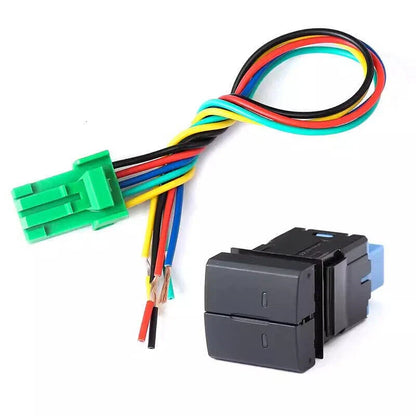 Dual Dashboard Control Square Switch Button for Toyota RAV4 (2019–2024)