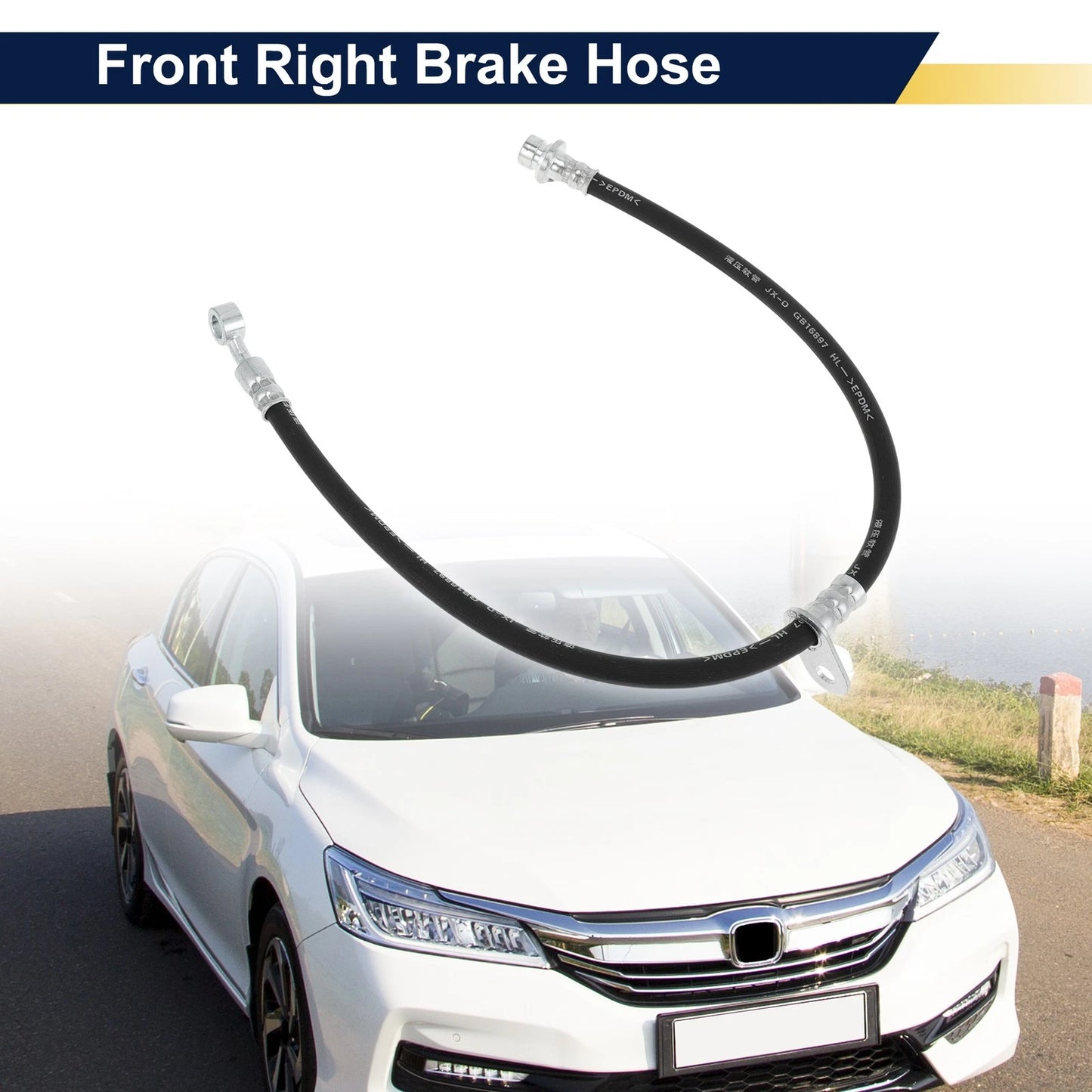 Front Right Brake Hose for Honda (No. 01464T4NH01)