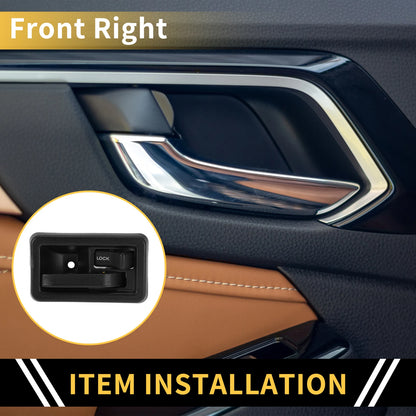 Front Right Interior Door Handle for Jeep Wrangler (1997–2006) No. 55176476AC