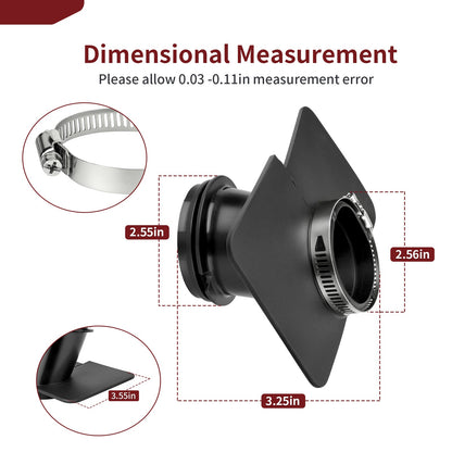 Air Cleaner Connecting Tube Boot for Honda Rebel 250 (1996–2016)