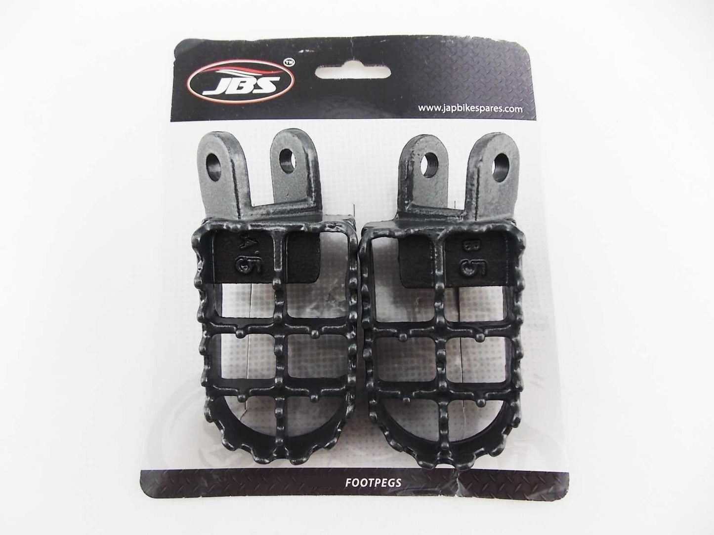 Set of 2 Steel Foot Pegs for Honda XR600 (1988–2000)