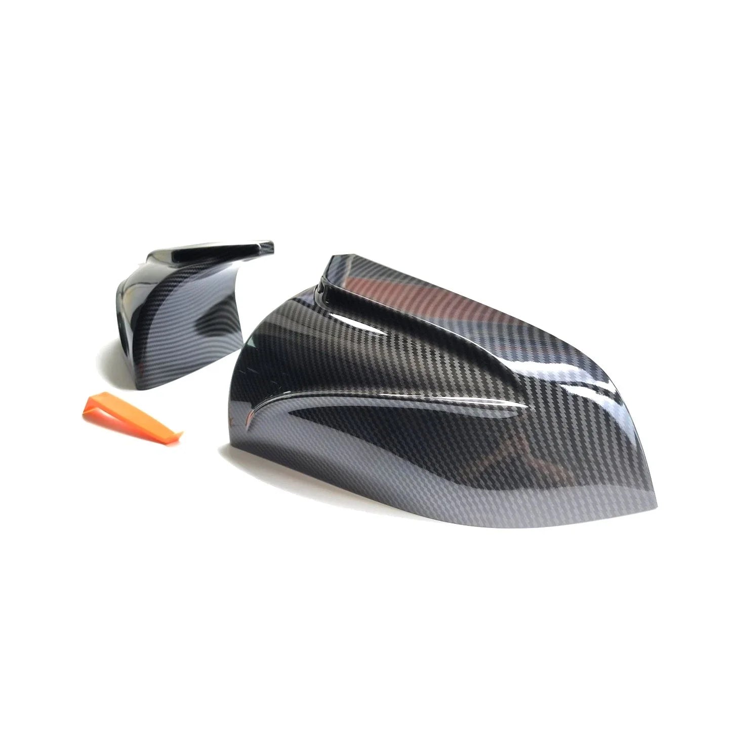 Carbon Fiber Side Rear View Mirror Cover Trim for Tesla Model 3 (2017–2023)