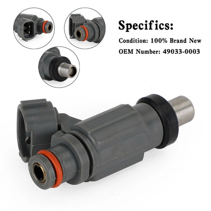 Fuel Injector 49033-0003 for Kawasaki ZX12R Ninja (2004–2005)