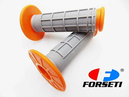 Orange Grey Hand Grip Set for Suzuki RM125