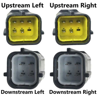 Set of 4 Oxygen Sensors for Infiniti QX56 QX80 (2011–2014)