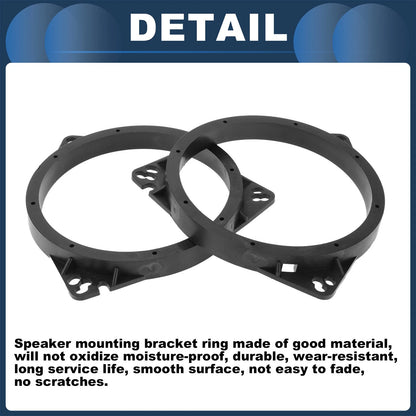 2X Speaker Spacer Ring Adaptor for Toyota 6.5"