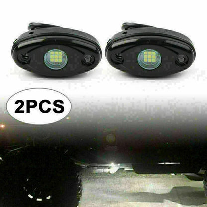 9W White SMD LED Rock Lights for JEEP Offroad Truck (2010-2023)