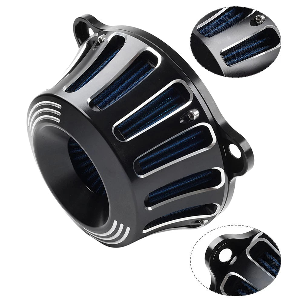 Chrome Air Cleaner Intake Filter for Harley Touring Electra Street Glide Softail (2014–2023)