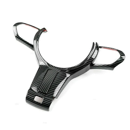 Carbon Fiber Steering Wheel Trim Frame for BMW M-Sport F30 F32 F10 F15 F16