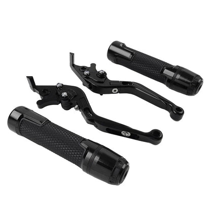 Folding Extendable Brake Clutch Levers & Handlebar Grips for BMW C650GT C600 (2012-2016)