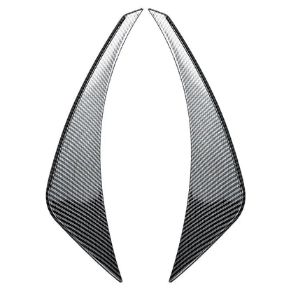 Carbon Black Front Bumper Side Air Vent Spoiler Trim for Mazda MX-5 Miata (16-25)
