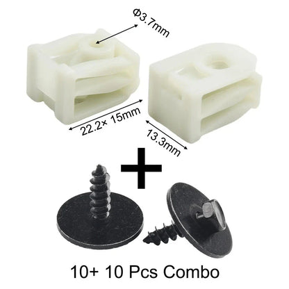 20 x Front Fender Liner Clip Hex Bolt Screws for BMW (2006-2013)