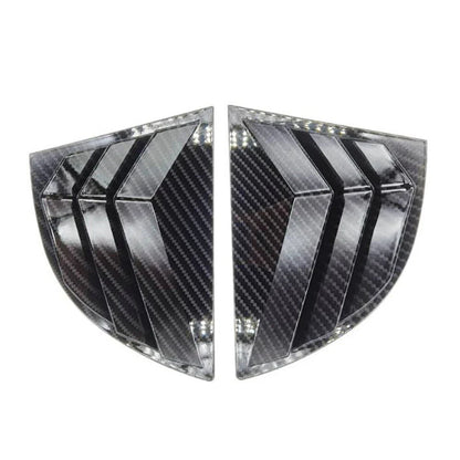 Plastic Vent Window Scoop Louver Cover Trim for Honda Civic Sedan (2006-2011)