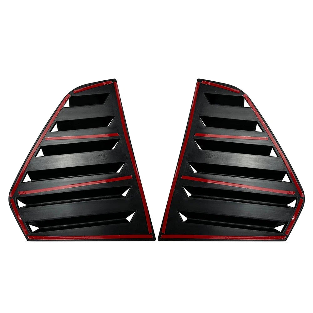 Rear Window Side Vent Shutter Louver Cover Trim for VW Golf 8 (2020-2022)
