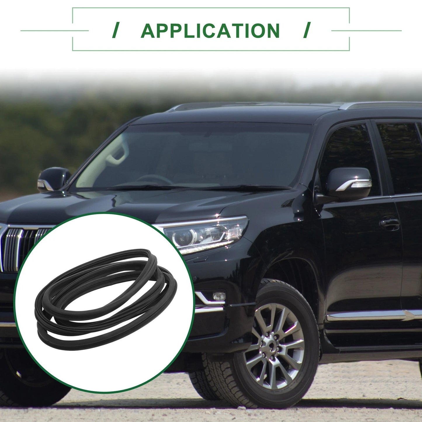 1pc Rear Trunk Weatherstrip Seal No.6788160131 for Lexus GX470 (2004–2009)