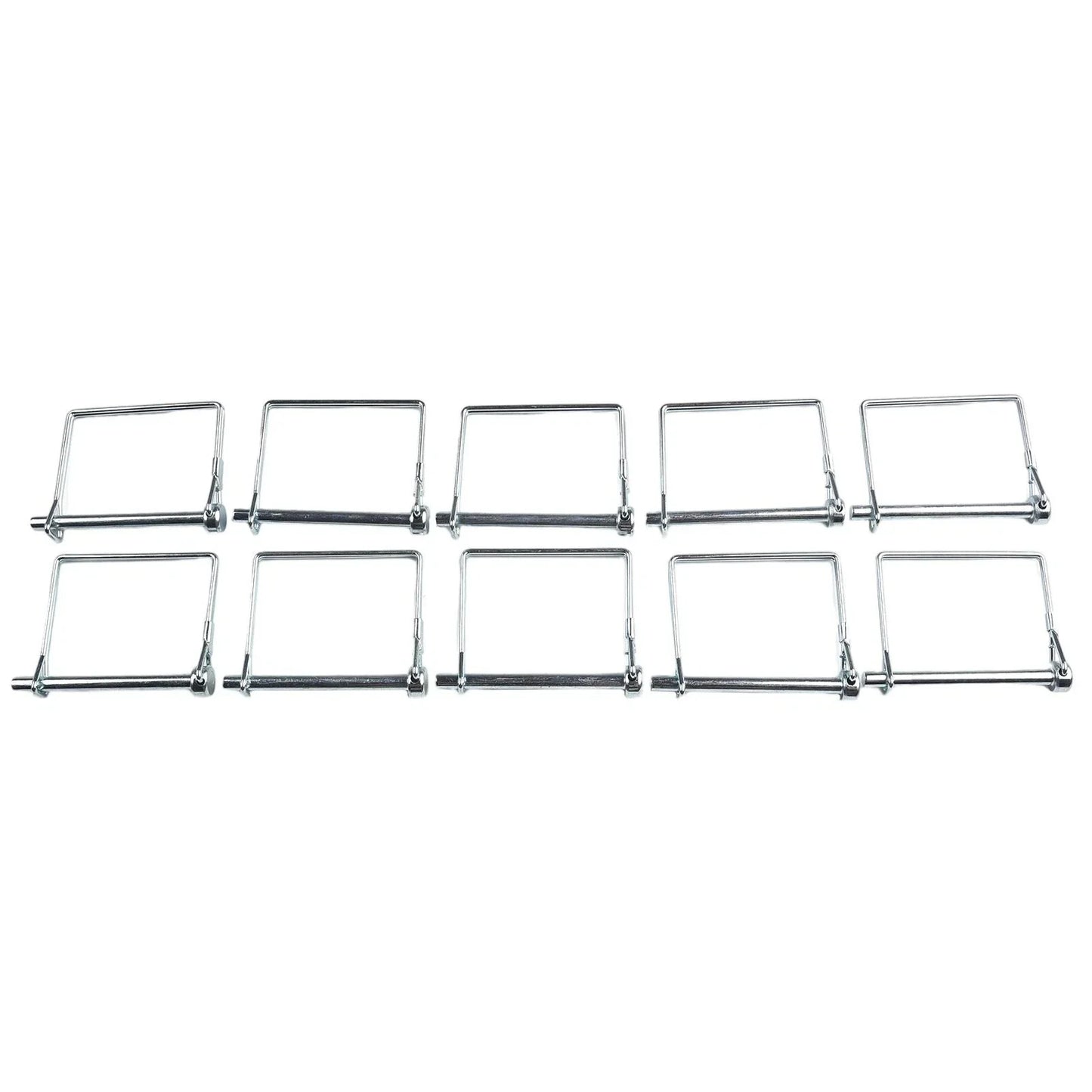 Trailer Coupler Hitch Pin Lock / 10x M6×70mm / Square Shape