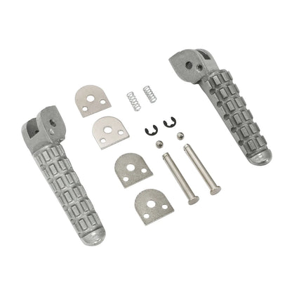 Passenger Footrests Pegs for DUCATI Monster 696 796 (2009-2014) Silver