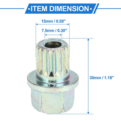 33/17PT Wheel Lock Lug Nut Key for BMW Anti Theft Removal (2010-2023)