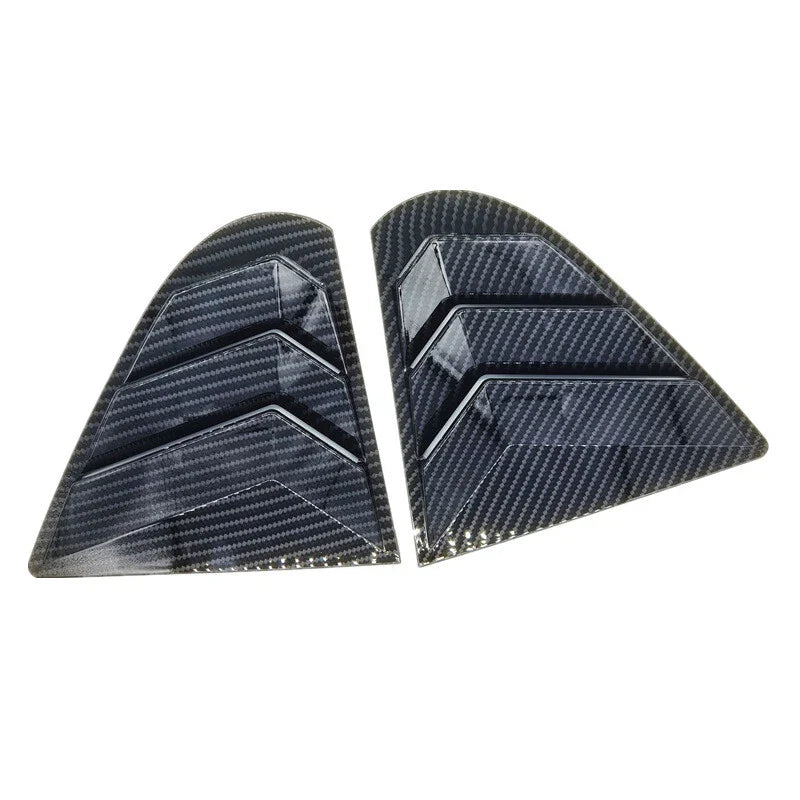 Carbon Fiber Side Vent Window Louver Cover for Mitsubishi Lancer EVO(2009–2016)