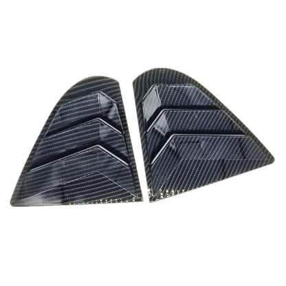 Carbon Fiber Side Vent Window Louver Cover for Mitsubishi Lancer EVO(2009–2016)