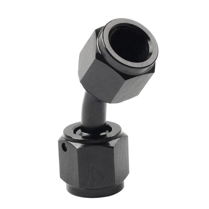 4AN Female to Female 45�� Swivel Coupler Fitting Adapter Connector