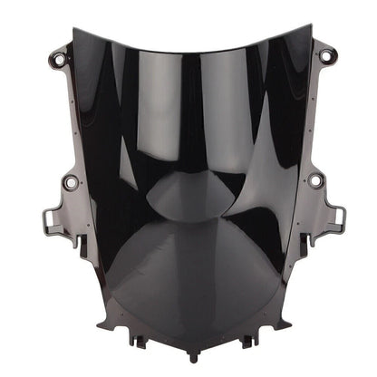 Double Bubble Windshield for Yamaha YZF R1 (2015–2017) Black ABS