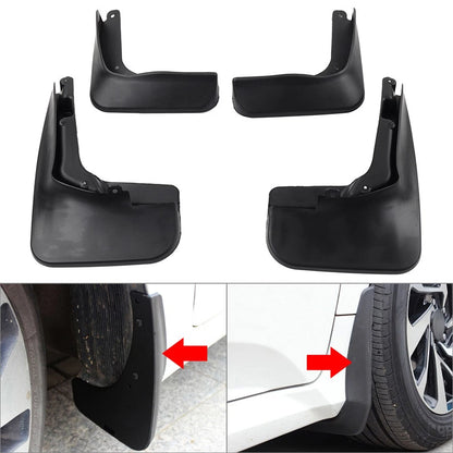 Set of 4 Mud Flaps Splash Guards for Ford Fusion (2013–2019)