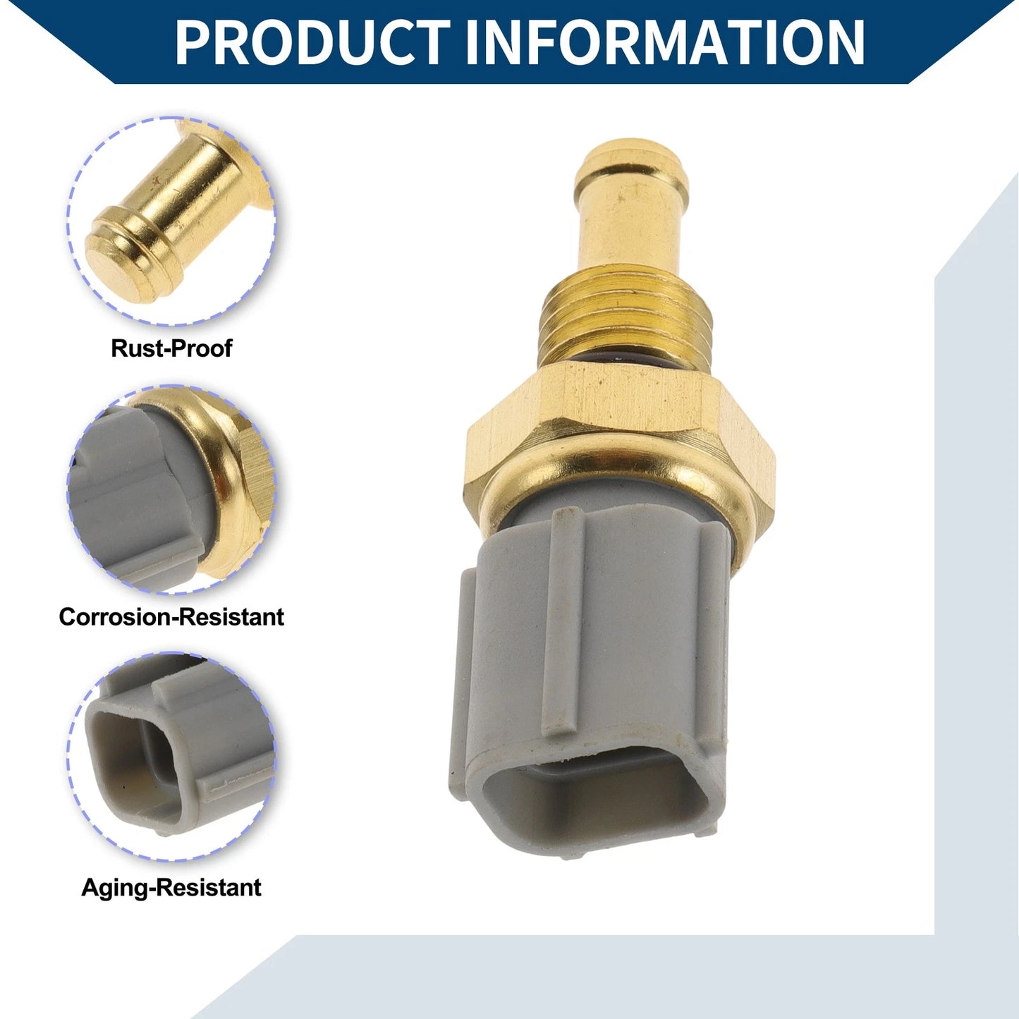 Engine Coolant Temperature Sensor No.XU3F12A648AA for Ford Mondeo (2013–2016)