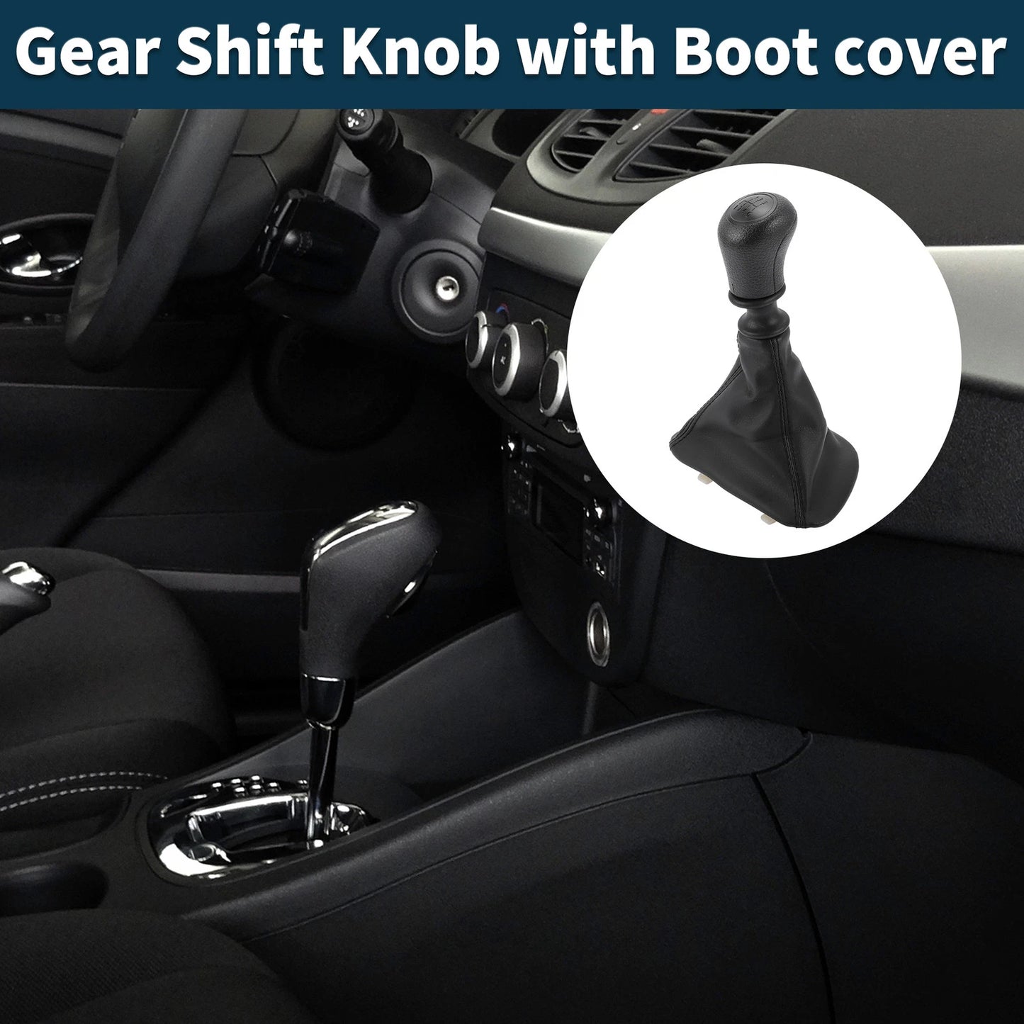 6 Speed Manual Gear Shift Knob with Cover for Mercedes-Benz Vito (2003–2020)