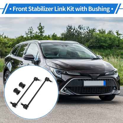 Set of 2 Front Stabilizer Bar Links with Bushings for Toyota Sienna  No.K750574