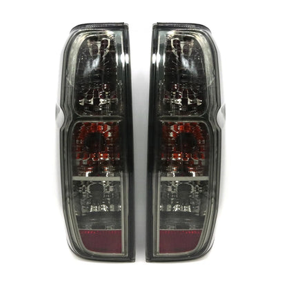Tail Light Lamps for Nissan Navara D40 (2005–2015) - Smoke Lens Pair