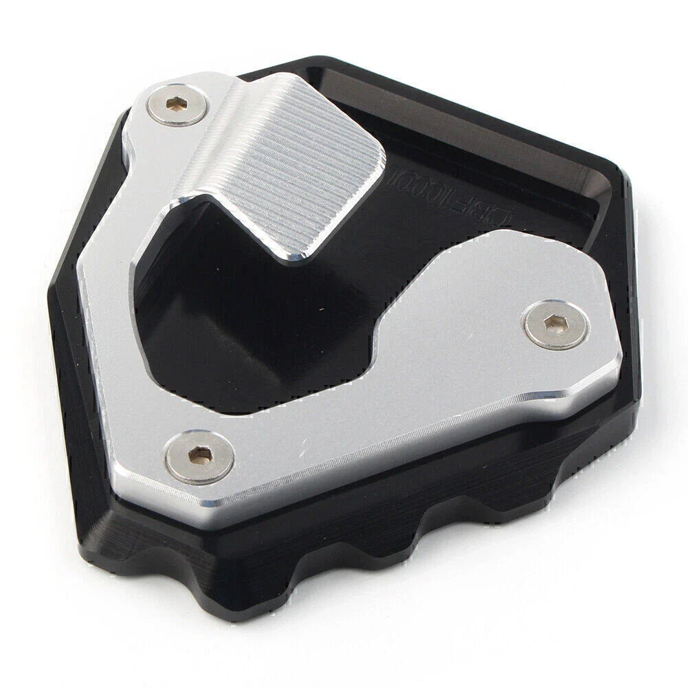 Side Stand Foot Enlarger Kickstand Plate for Honda CRF1000L Africa 2016-2017 Black