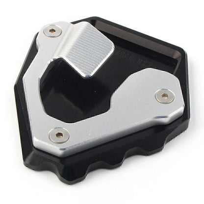 Side Stand Foot Enlarger Kickstand Plate for Honda CRF1000L Africa 2016-2017 Black