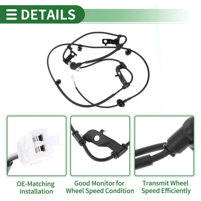 ABS Wheel Speed Sensor No.MR569288 for Mitsubishi Galant (1994–2002)