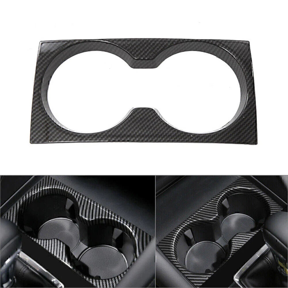 Carbon Fiber Cup Cover Trim for Mazda 3 Axela (2020-2021)