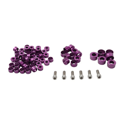 66X Engine Bolt Topper Cap Purple for Harley Touring Street Road Glide (2002-2023)