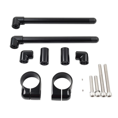 43MM Cafe Racer Clip-On Handlebar Fork Tube for Universal Motorcycle