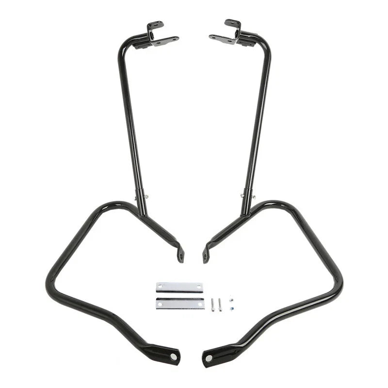Saddlebag Bracket Crash Bars for Harley Touring FLHR FLHX FLTR (2014-2024)