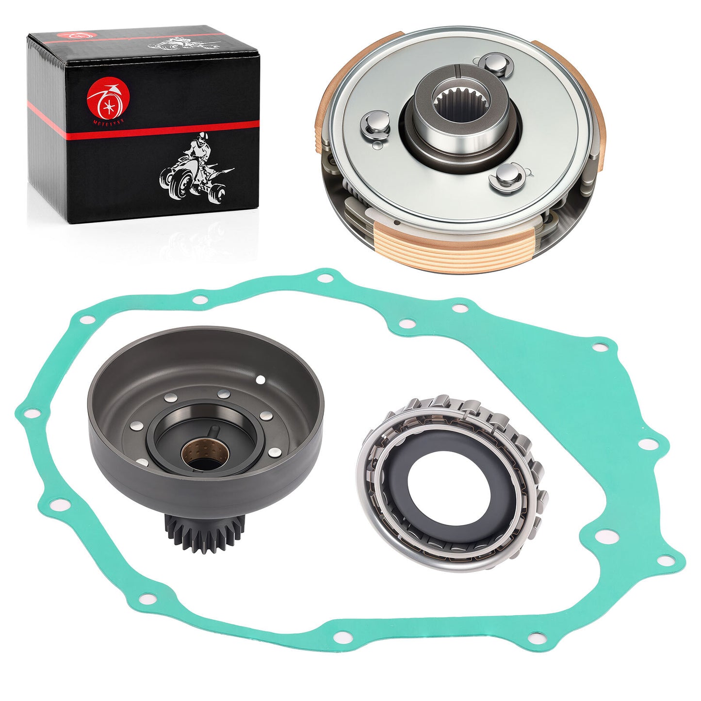 Wet Clutch Carrier Drum Housing for Honda Recon 250 TRX250 (1997–2023)