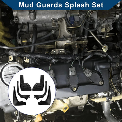 Mud Flaps Splash Guards for BMW 5 Series GT (2012 - 2015)