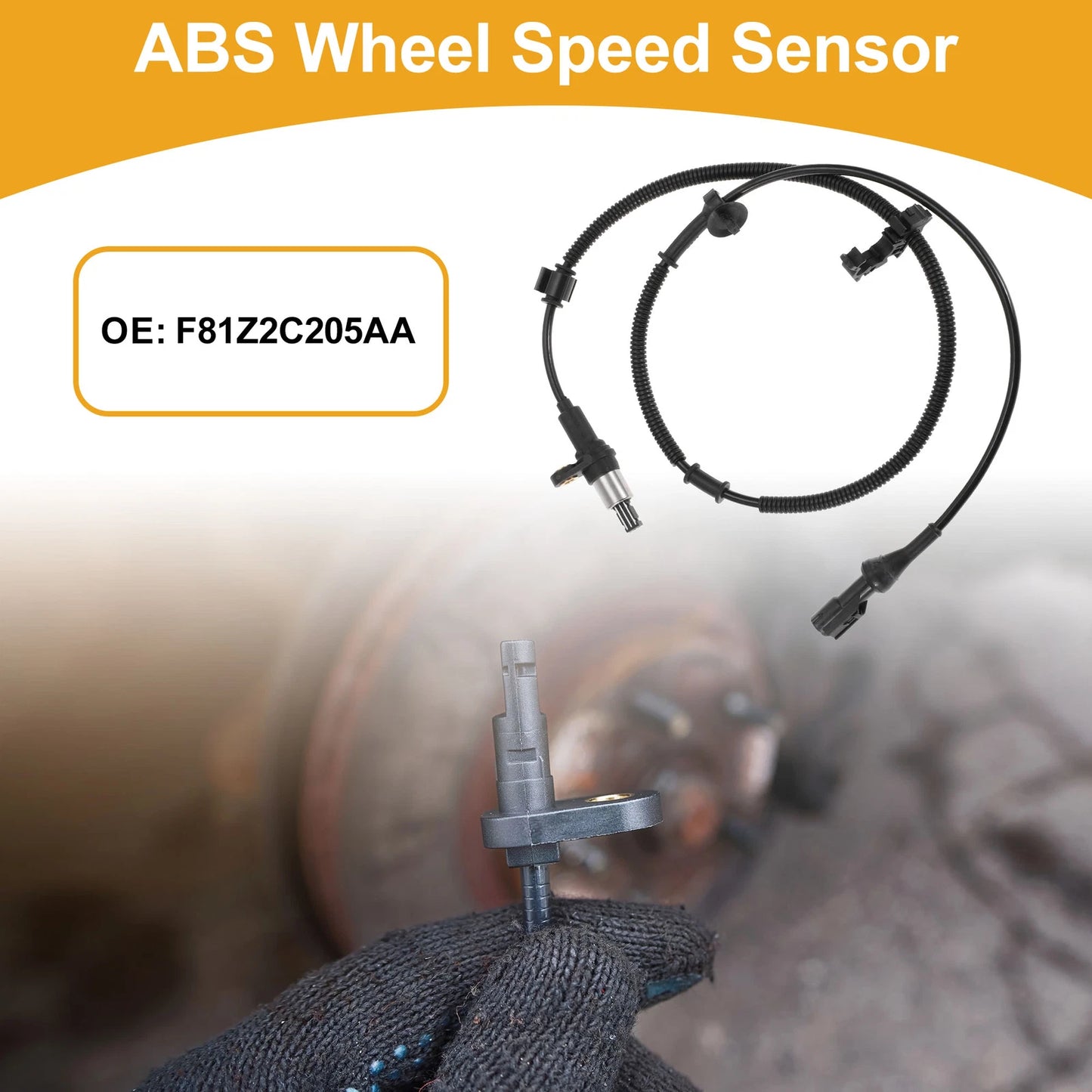 ABS Wheel Speed Sensor No.F81Z2C204AA for Ford Excursion (2000–2005)