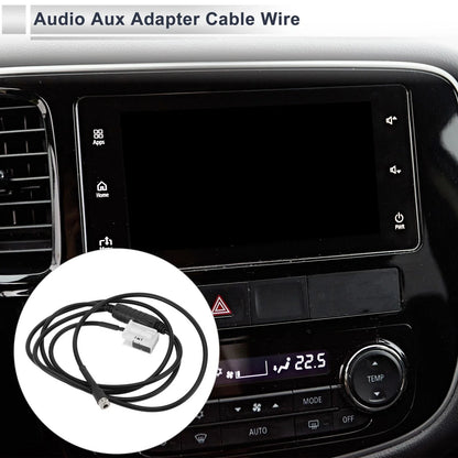 Audio Aux Adapter Cable Wire Stereo Radio Harness for BMW Car