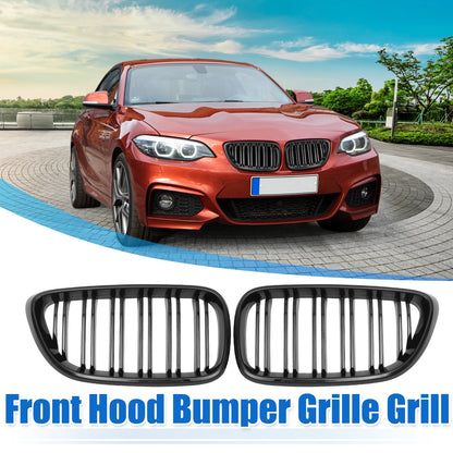 Front Hood Bumper Grille for BMW 228i xDrive 230i xDrive F22 (2014–2021)