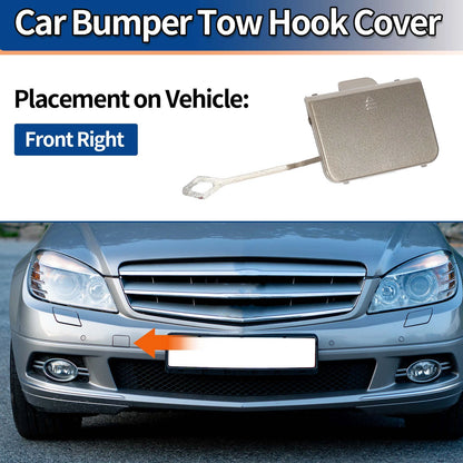 Tow Hook Cover for Mercedes-Benz C-Class Sedan (A2048850124)