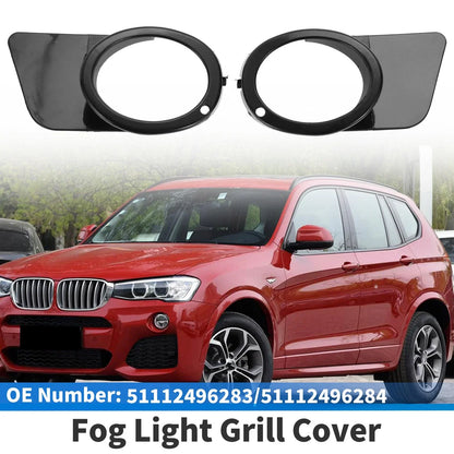 Front Bumper Fog Light Covers for BMW M5 Base 5.0 (2000-2003)